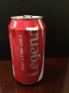 Share a Coke with a Legend